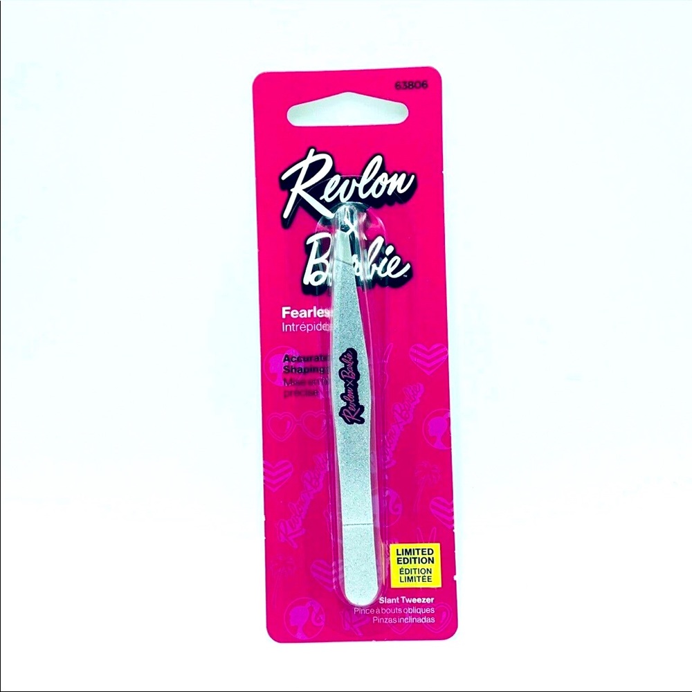 Revlon X Barbie Limited Edition Slant Tip Tweezers